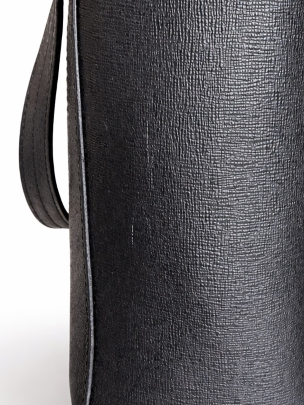 Furla Ginevra Leather Satchel in Onyx with Gold Hardware - Picture 11 of 11